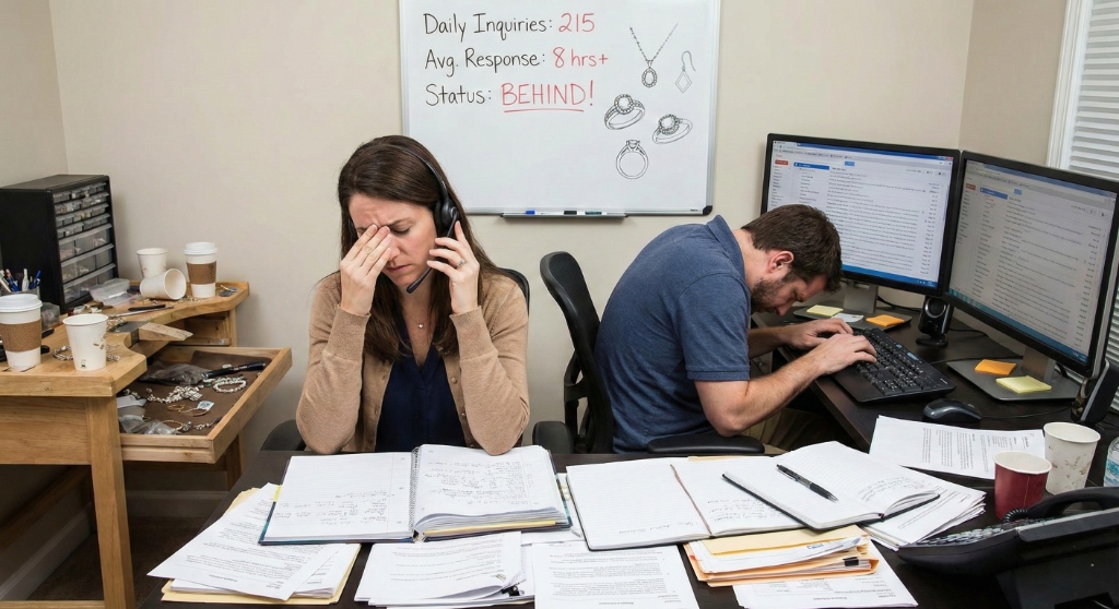 Overwhelmed Customer Service